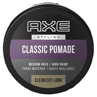 AXE 經典俐落造型髮油 中度定型 高光澤, 1個, 75g