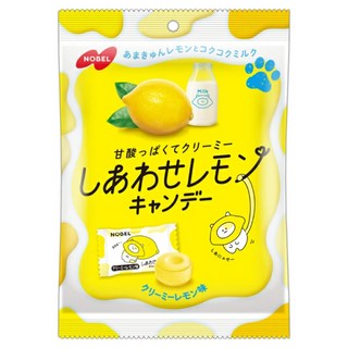 NOBEL 檸檬牛奶糖果，清新檸檬與濃郁牛奶的完美結合，獨立包裝方便攜帶, 70g, 1個