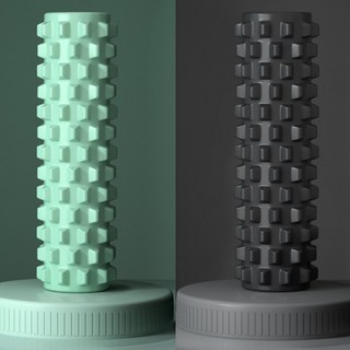 돌기 폼롤러 EVA 필라테스 요가 45CM, 폼롤러그린 00839CL, 1개