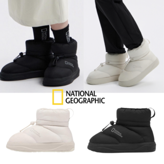 국내A/S가능 내셔널지오그래픽 숏 부츠 여성용 겨울 방한화 퀵레이스 따뜻한 겨울 일상 데일리 신발