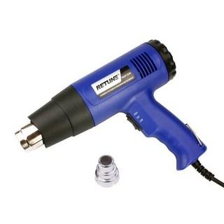 工業用熱風槍 保固一年 110V 1800W 手工DIY 熱風機 熱縮膜 手機包膜 熱縮片 貼膜 彩繪 軟陶 粉雕, 1個, RT-883
