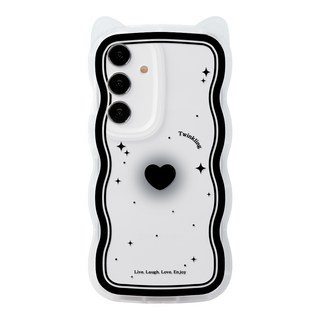 갤럭시버디3 A155 전용 고양이귀 쫑긋 캣웨이브 디자인 케이스