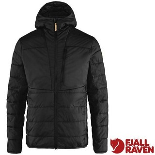 【Fjallraven 小狐狸】男款抗寒保暖防潑連帽化纖外套，科技羽絨風衣賞雪夾克，北極狐戶外保暖首選