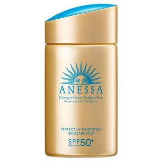 ANESSA 2022 모델 Perfect UV 스킨 케어 밀크 N 선스크린 UV 바디 60ml 해외직구 카크닉 휴대용 골프, 4개
