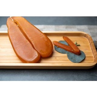 烏魚伯 嚴選野生烏魚子禮盒 6兩 傳統日曬工法 口感綿密 送禮自用兩相宜, 1個, 野生烏魚子/6兩