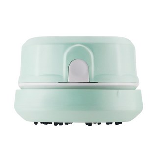 카토 미니 핸디 청소기 무선 USB충전 사무실 책상 키보드 소파 먼지 지우개가루 제거 소형 청소기 가정용 학생용, 1개, 녹색