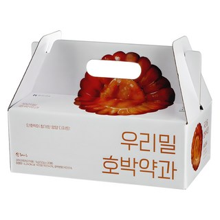 호박약과 우리밀 약과 선물 세트 개별포장, 1kg, 1박스