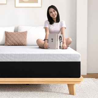 AZlux 고밀도 저탄성 메모리폼 매트리스 싱글(75x200) 20cm 두께 / 허리 편한 바닥용 계단형 + 커버 분리형 (프리미엄 메모리폼 토퍼)