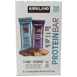 KIRKLAND 科克蘭 蛋白質棒 60g, 1.2kg, 1盒