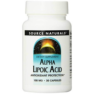 SOURCE NATURALS 硫辛酸膠囊, 1個, 30顆