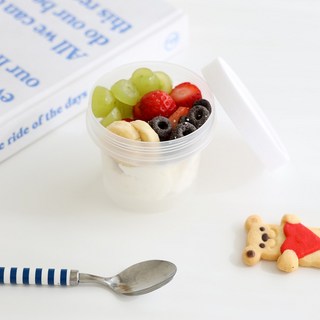 방구석상인 디저트 포장용기 요거트 푸딩 용기, 1개, 200ml 20개입