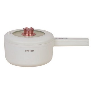 URINGO 1.6/2L 전기 냄비 5단 조절 가능한 다기능 밥솥 스틱 팬 튀김 가정용 기숙사, 영국, 03 2L