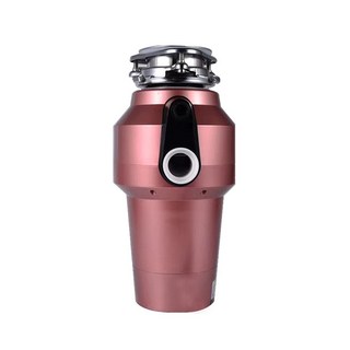 廚餘粉碎機 560W 雙層研磨 低噪音 食物處理機 垃圾處理器 廚餘機 廚餘處理機, 玫瑰金（110V 無線開關）