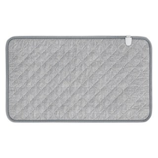 한일좋은자리 탄소 카본 전기방석 라이트그레이, 2인용(50 x 90cm)