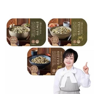 빅마마 이혜정의 아주 맛있는 나물밥 3종 15팩(곤드레 시래기 취나물 각 5, 200g