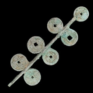 博古珍藏 青銅古銅錢幣 青銅樹 老件青銅器 博物館級文物 早期收藏 超值回饋, 1個, 青銅色