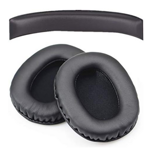 브리츠﻿ W800BT 호환 이어패드 & 헤드쿠션 커버 헤드폰 헤드셋 교체 스펀지 캡 귀 마개 수리 솜, 1개