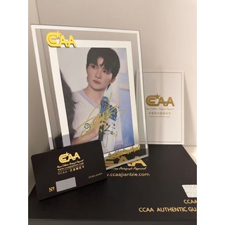 周深簽名照 附證書 官網驗證卡 玻璃裱框, 4, 樣式