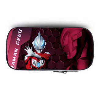 孫悟空賽羅奧特曼英雄傳小學生兒童筆袋男孩子鉛筆盒大容量文具盒doly, 米白色 23號筆袋, 1個