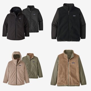 [백화점출고] 파타고니아키즈 키즈 플리스 뽀글이 자켓 4-인-1