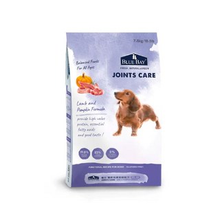 BLUE BAY 倍力 犬用 羊肉 + 南瓜 低敏乾糧, JOINTCARE, 7.5kg, 1個