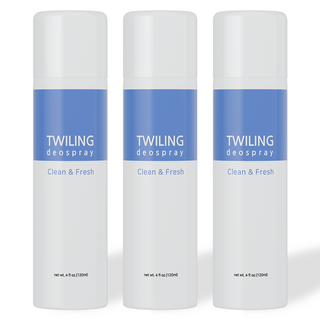 트윌링 발 겨드랑이 땀 냄새 제로 데오드란트 쿨랑 스프레이, 3개, 120ml