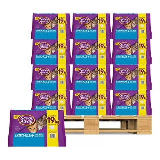 Scoop Away 超凝結貓砂 19公斤 X 12箱, 1個