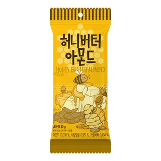 HBAF 蜂蜜奶油味杏仁果 30g, 1個, HBAF【蜂蜜奶油味杏仁果】30g