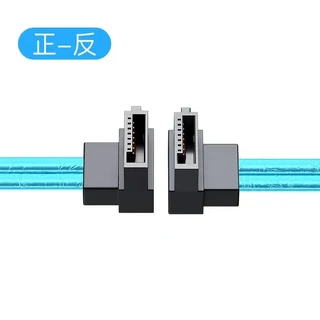 쿠쿠스토어 SATA 3.0 케이블-하드 디스크 드라이브 III As 노트북 Gbps SSD HDD, 06 UP-DOWN, 04 30cm