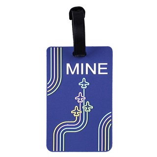 飛機系列造型行李吊牌 託運吊牌 PVC材質 旅行必備 易於辨識