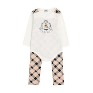 [백화점 정품] FW25 닥스 베이비 공식 닥스베이비 베어그래픽 배앓이방지 세트 EUF40VV02M IV