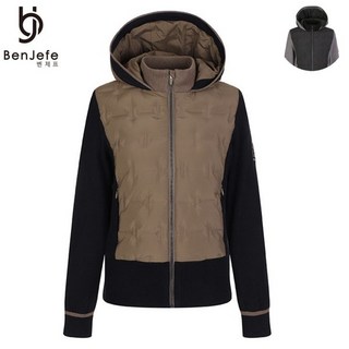 벤제프 BO5MWSC809 여성 후드형 튜브다운 방풍 가디건 2436151