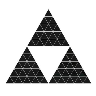 3D 아크릴 삼각 거울 벽 스티커 모자이크 자체 접착 타일 DIY 방 홈 장식 100, 5.Black, 1개, 02 Black