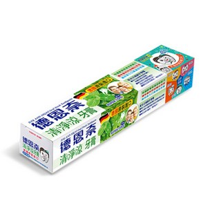 德恩奈 清净凉牙膏156g，清新口氣，藥局品質保證, 156g, 1條
