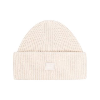 아크네 스튜디오 로고 모티프 골지 니트 비니