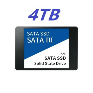 (호환용) 노트북 및 데스크탑 2023 내장 솔리드 스테이트 드라이브 Sata 1TB 2TB 하드 디스크 Sata3 2.5 인치 4TB SSD TLC 500 MBs 신제품, Blue 4TB