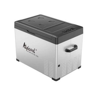Alpicool 冰虎 戶外冰箱 30L 40L 50L 75L 冷凍露營冰箱 行動冰箱 車宿壓縮機製冷, 40升車用+智能+德技壓縮機