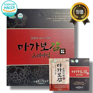 [본사최신상품] 마가보감 프리미엄 60포용 울릉도 마가목 진액 엉겅퀴 부모님 남녀노소 고급선물세트, 1박스, 30.6L
