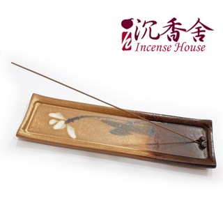 沉香舍 國畫風線香盤 台灣鶯歌陶瓷 簡式臥香盤, 賣家隨機出貨(不挑款式)