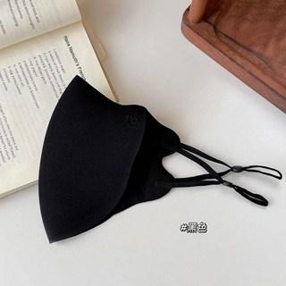 保暖口罩 3D立體 口罩 防風 可水洗重複使用 透氣 親膚禦寒 防寒面罩 男女通用, 【黑色】,可調節【男女適配】