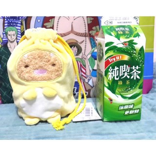 (快速出貨)正版 角落 生物 小夥伴 炸豬排 恐龍裝 束口袋 零錢包 掛包 文具袋(禮物、生日、兒童節、交換、兒童、聖誕