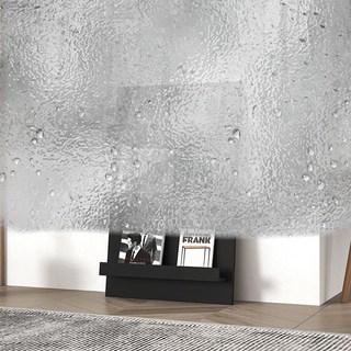 雜誌架 資料架 報刊架 落地書架 北歐ins風 靠墻收納 多層展示架, 黑色, 單層