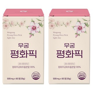 무궁 평화픽, 2개, 60정