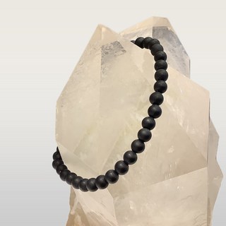 천연원석 건강운 성공운 액운막이 개운 8월탄생석 무광 오닉스 팔찌 4~4.5mm