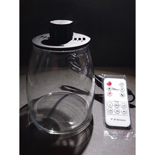 苔鑽 苔蘚生態瓶 植物燈 含通風口 微景觀生態瓶 雨林 悶養專家 新手生態瓶 青苔, 圓弧型（底徑11cm*高度13cm)