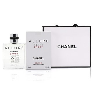 [정식 한글라벨 백화점제품] 샤넬 알뤼르 옴므 스포츠 코롱 오 드 뚜왈렛 쇼핑백 동봉, 1개, 100ml