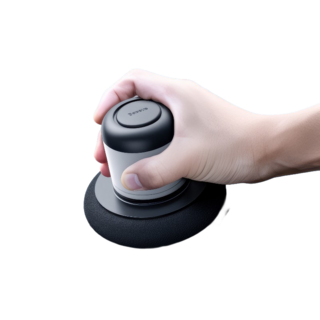 倍思 Baseus 懶人打蠟神器 汽車拋光機車保養用品 打蠟海綿 美容蠟 打蠟刮痕修復器, 1個, 黑色