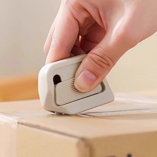 [LxU] 최신형 멀티 미니 택배칼 택배 커터기 자석 택배칼, 1개