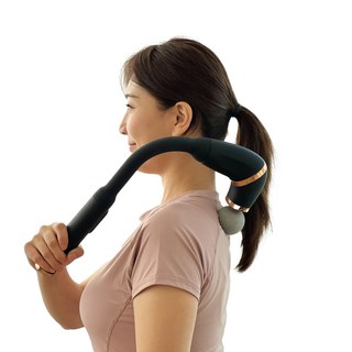 굿핏 무선 마사지건 커브건 마사지기, MH-H1, 블랙