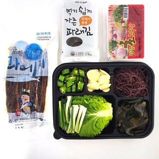 [행사특가] 해풍 손질 햇 과메기 꽁치 과메기 야채세트, 1세트, 손질과메기 5미 야채세트